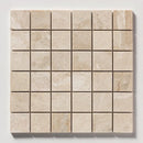 Royal Beige Polished 2x2 Marble Mosaics 12x12