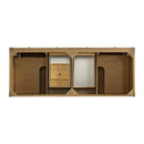 James Martin Breckenridge 60" Double Bathroom Vanity, Light Natural Oak