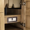 James Martin Breckenridge 72" Double Bathroom Vanity, Light Natural Oak