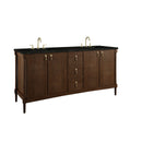 James Martin Kinnsden 72" Double Bathroom Vanity, Sable Oak