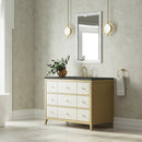 James Martin Celeste 48" Single Bathroom Vanity, Sunwashed Oak