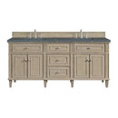 James Martin Lorelai 72" Double Bathroom Vanity, Whitewashed Oak