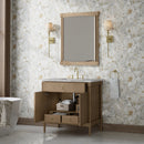 James Martin Kinnsden 36" Single Bathroom Vanity, Weathered Oak