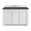 James Martin Bristol 48" Single Bathroom Vanity, Bright White