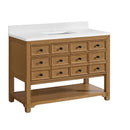 James Martin Malibu 48" Single Bathroom Vanity, Amber Birch