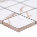 savoy crema 2x2 matte porcelain NSAVCRE2X2 mosaic tile  msi collection product shot profile view