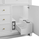 James Martin Bellshire 48" Single Bathroom Vanity, Bright White