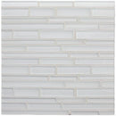 Schiuma Gloss/matte Interlocking Slides Glass Mosaics 12x12