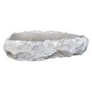 Seagrass Fossil Limestone Hand Carved Grey Bathroom Vessel Sink 16x20 Natural Stone