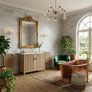 Honed Linen Matte Ceramic Tiles 2 1/2x5