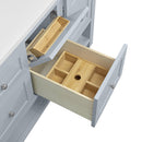 James Martin Breckenridge 60" Double Bathroom Vanity, Serenity Blue