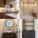 Shell Stone Limestone 2" Hexagon Honed on 12" x 12" Mesh Mosaic Tile