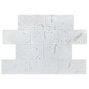 Shell Stone White Tumbled Pavers 18"x36"x1 1/4"