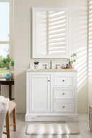 James Martin De Soto 36" Single Bathroom Vanity, Bright White
