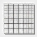 Siberian White Honed 1x1 Marble Mosaics 12x12
