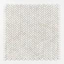 Siberian White Polished Herringbone Marble Mosaics 11x11