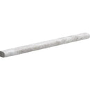 Silver Mystique Polished Pencil Liner Marble Moldings 1/2x12