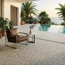 Silver Quartz Natural Pebble Mosaics 12x12