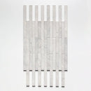 Silver Horizon Fine Textured Plank Marble Tiles 1 9/16x18