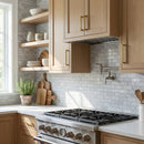 Solto White Marble 2"x4" Brick Honed on 12" x 12" Mesh Mosaic Tile