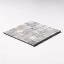 Silver Sky Tumbled 2x2 Marble Mosaics 12x12