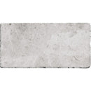Silver Horizon Tumbled Subway Marble Tiles 3x6