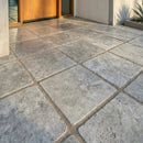 Silver Tumbled Travertine Pavers 24x24