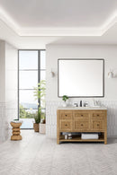 James Martin Breckenridge 48" Single Bathroom Vanity, Light Natural Oak