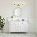 James Martin Chicago 48" Single Bathroom Vanity, Glossy White