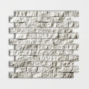 Sky Blue Rock Face 1x2 Marble Mosaics 12 5/8x12 5/8