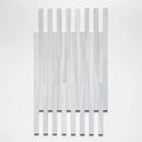 Silver Sky Fine Textured Plank Marble Tiles 1 9/16x18