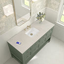 James Martin Breckenridge 60" Single Bathroom Vanity, Smokey Celadon