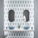Mist Glossy Subway Ceramic Tiles 3x6