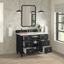 James Martin Lorelai 48" Single Bathroom Vanity, Black Onyx