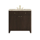 James Martin Gracyn 36" Single Bathroom Vanity, Sable