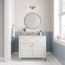 James Martin Chicago 36" Single Bathroom Vanity, Glossy White