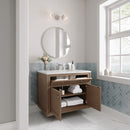 James Martin Chicago 36" Single Bathroom Vanity, Walnut Whisper