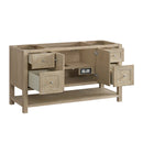 James Martin Breckenridge 60" Single Bathroom Vanity, Whitewashed Oak