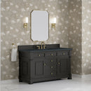 James Martin Brookfield 60" Single Bathroom Vanity, Black Onyx