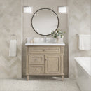 James Martin Lorelai 36" Single Bathroom Vanity, Whitewashed Oak