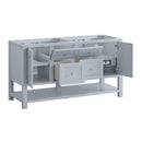James Martin Breckenridge 60" Double Bathroom Vanity, Serenity Blue