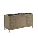James Martin Chicago 60" Double Vanity Cabinet, Walnut Whisper