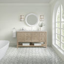 James Martin Breckenridge 60" Single Bathroom Vanity, Whitewashed Oak