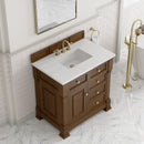 James Martin Brookfield 36" Single Bathroom Vanity, Honey Oak