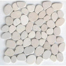 Tan Natural Pebble Mosaics 12x12