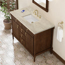 James Martin Kinnsden 48" Single Bathroom Vanity, Sable Oak