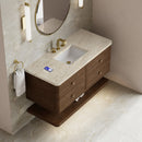 James Martin Allamari 48" Floating Single Bathroom Vanity, Sable