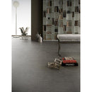 Tektile Lineart Gray 12" x 24"Glazed Porcelain Floor and Wall Tile - MSI Collection NTEKLINGRA1224 Product Shot Room View