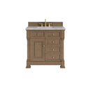James Martin Brookfield 36" Single Bathroom Vanity, Pecan