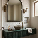Thala Beige Textured 3d Hexagon Limestone Mosaics 10 3/8x12